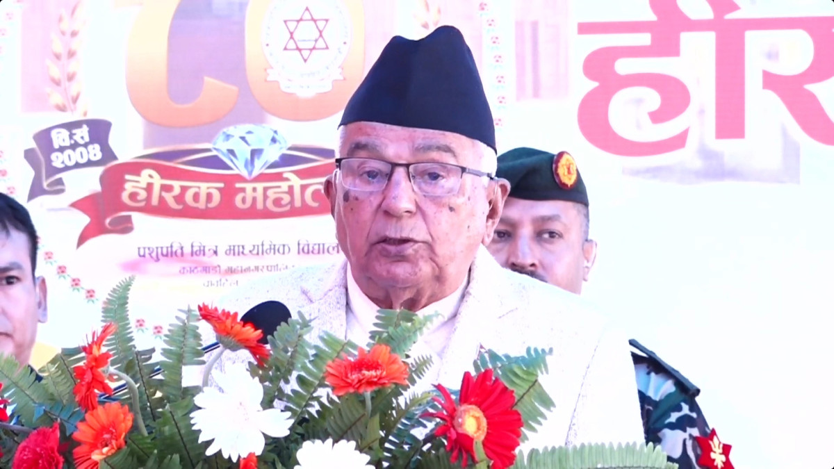 शिक्षामा आधुनिक प्रविधि आवश्यक :राष्ट्रपति पौडेल